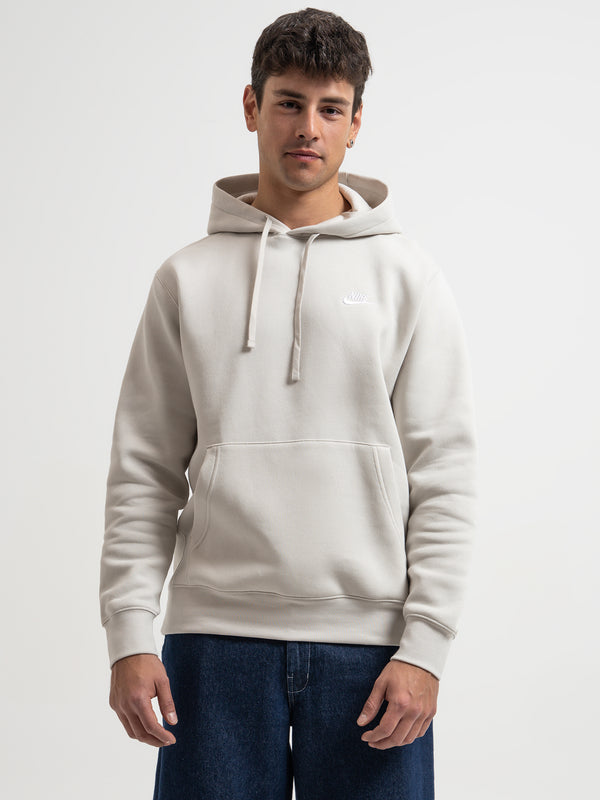 Light bone white nike hoodie hot sale