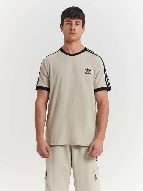 T-shirt 3 bandes Adicolor Classics - Beige adidas