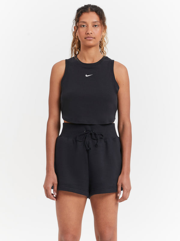 Women's top Nike Dri-Fit One Slim Tank - polar/white