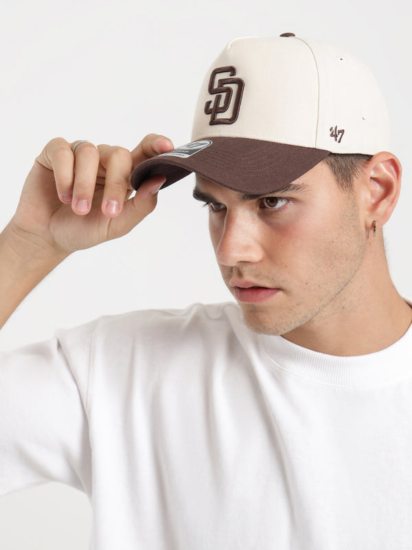 San Diego Padres '47 Clean Up Cap in Brown - Glue Store