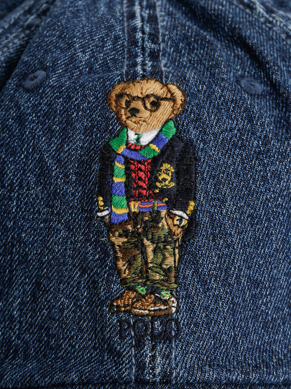 Jean jacket polo bear 2025 cap