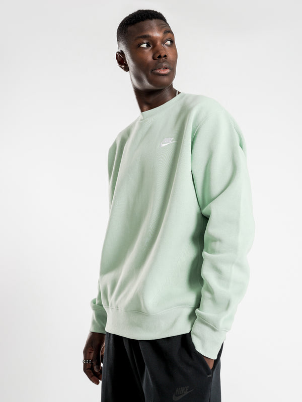 Sportswear Club Fleece Crew in Green