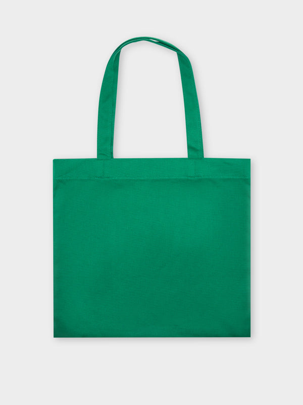 Owwy Stay Calm Tote Bag In Bottle Green Bottle 