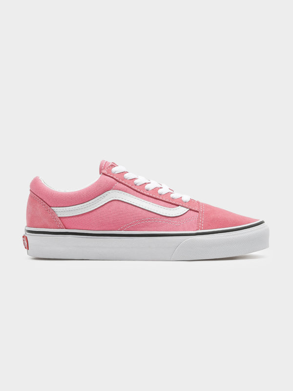 Pink vans 2025 old skool tumblr