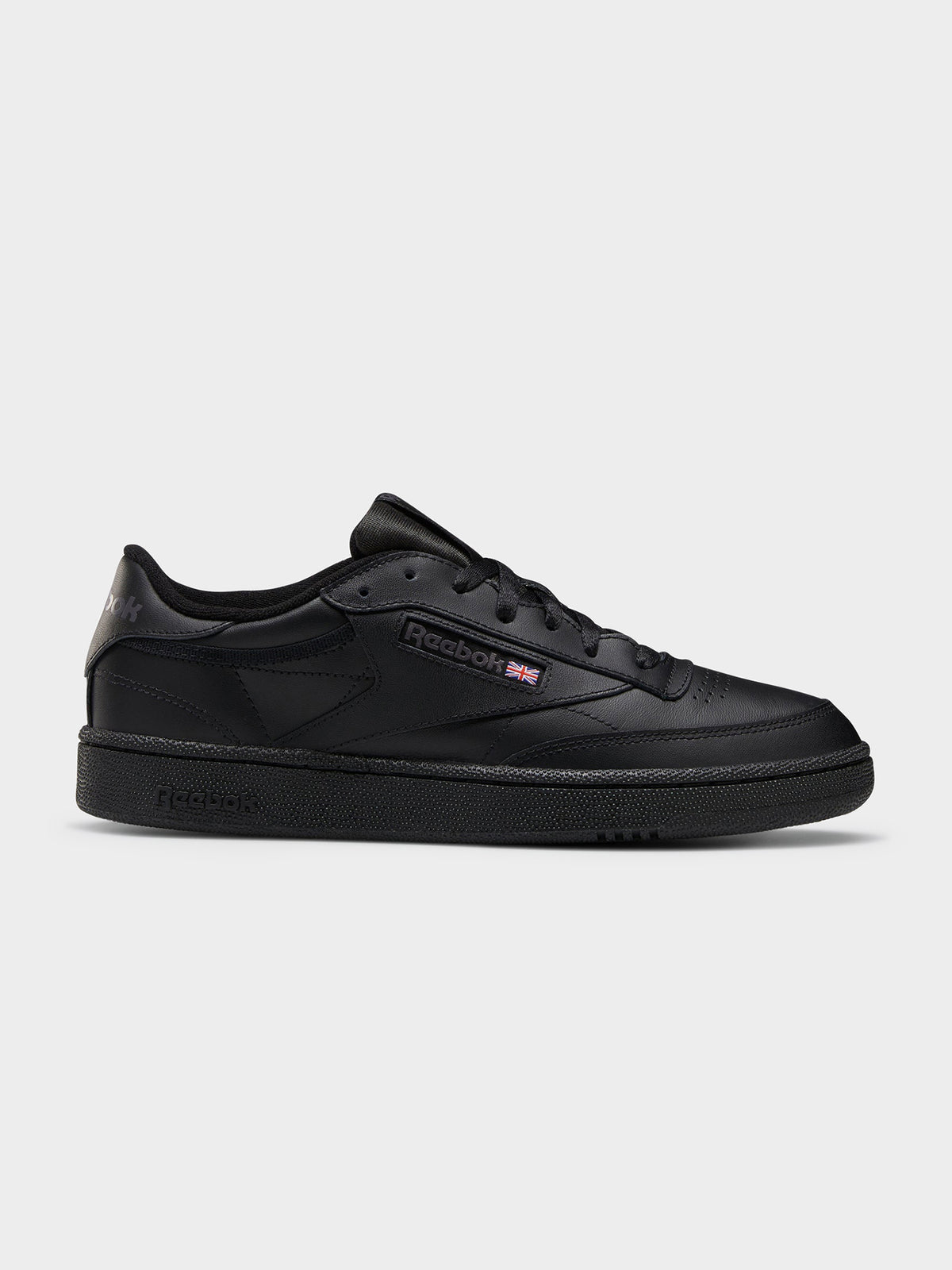 Reebok Club C 85 In Black & Charcoal | Black/Charcoal