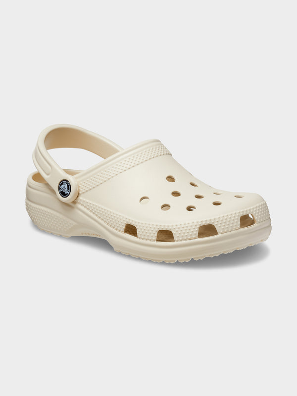 Crocs Classic Clogs in Bone Bone | Glue Store