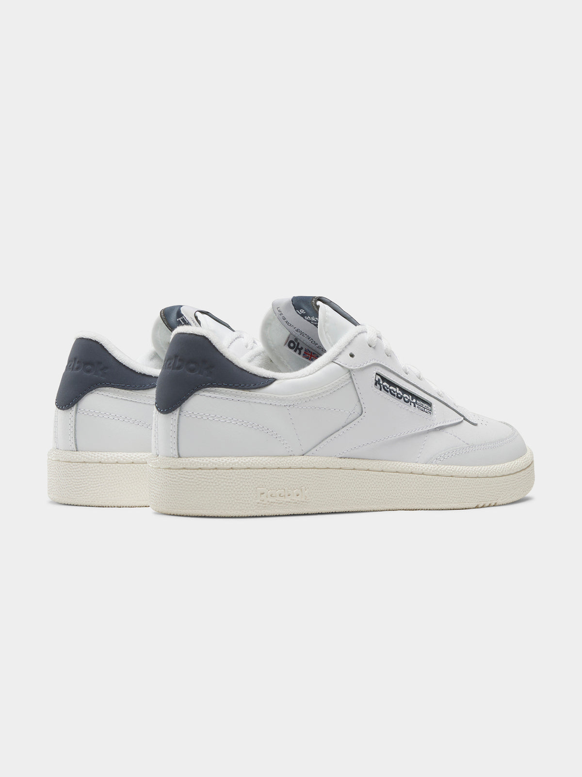 Reebok Mens Club C 85 Sneaker | Cloud White/Eacobl/Chalk