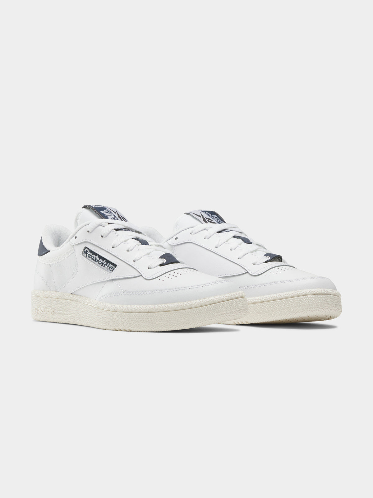 Reebok Mens Club C 85 Sneaker | Cloud White/Eacobl/Chalk