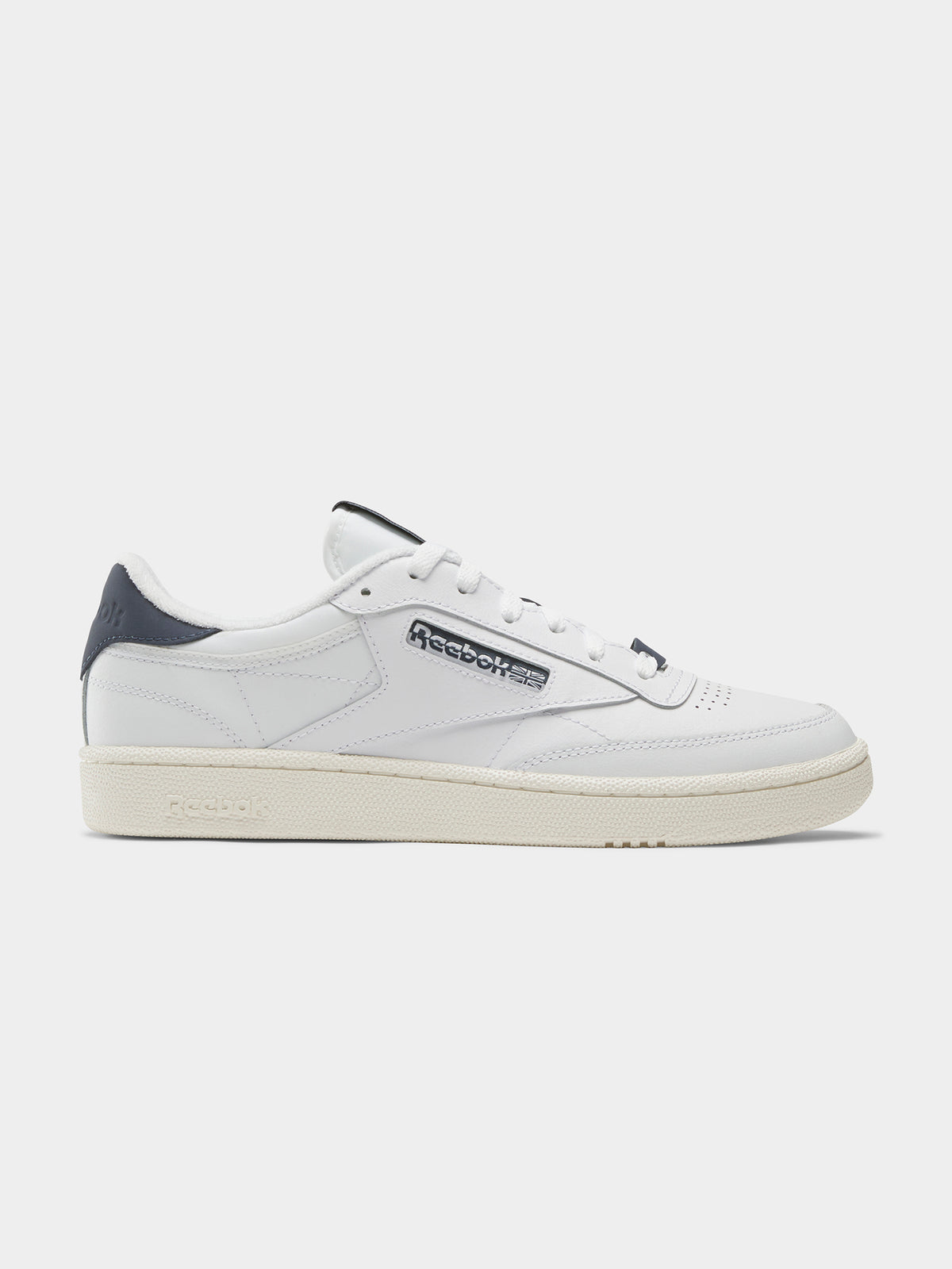 Reebok Mens Club C 85 Sneaker | Cloud White/Eacobl/Chalk