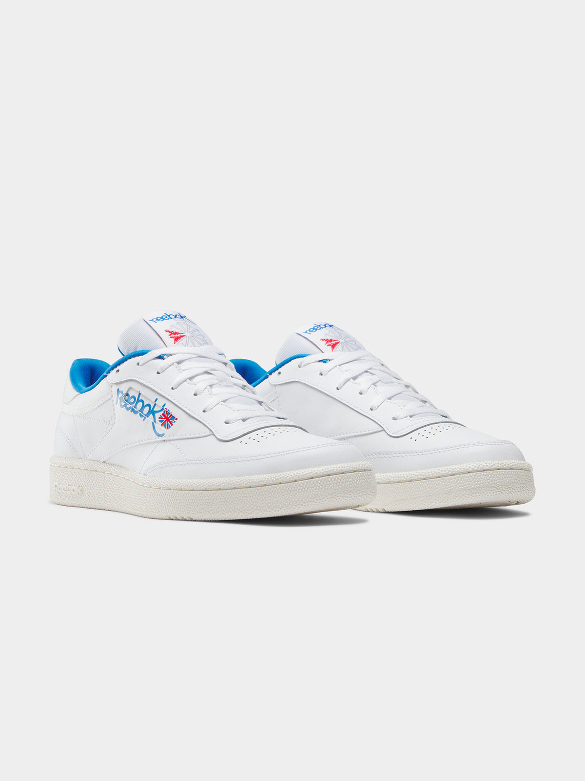 Reebok Unisex Club C 85 Heritage Court In White & Blue | White/Blue