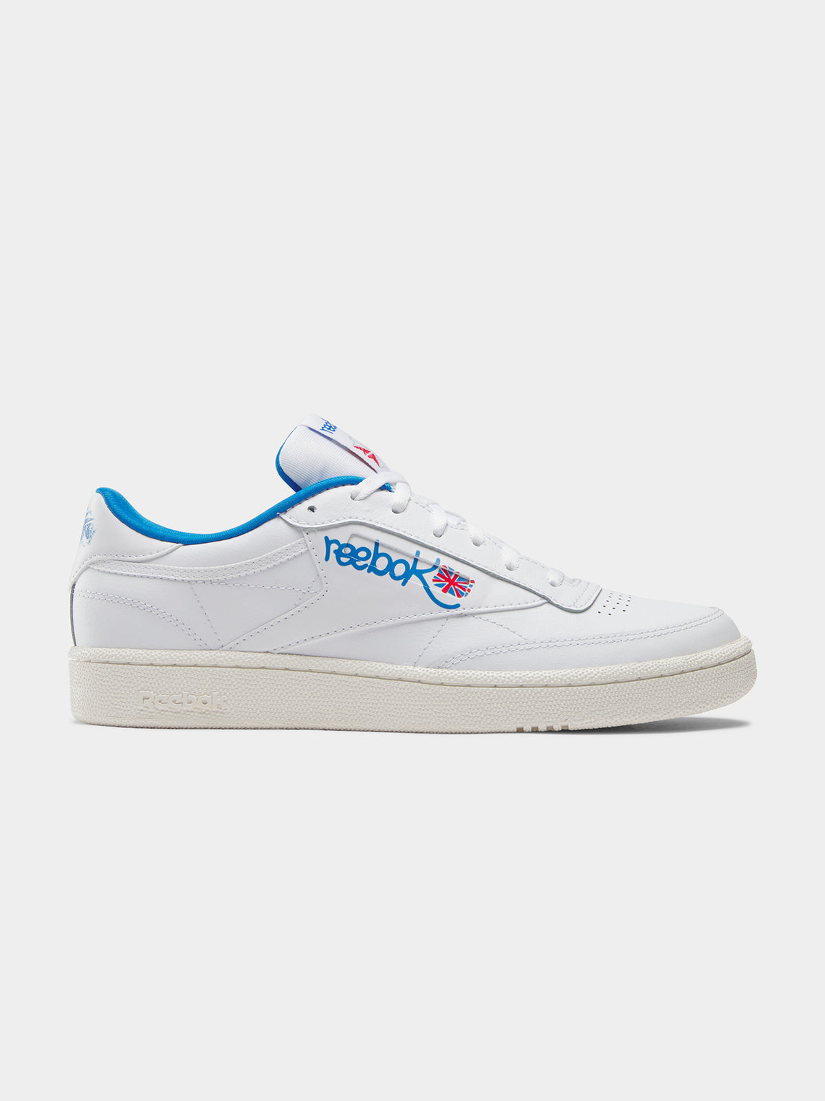 Reebok Unisex Club C 85 Heritage Court In White & Blue | White/Blue