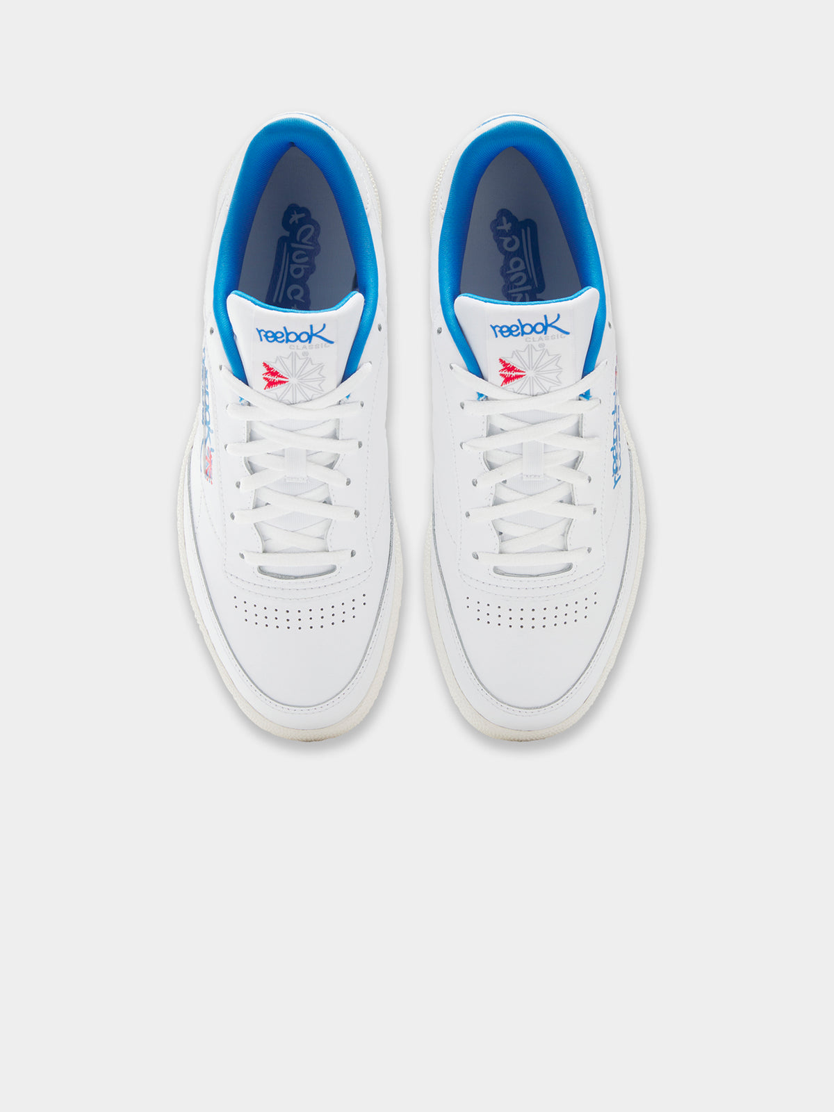 Reebok Unisex Club C 85 Heritage Court In White & Blue | White/Blue