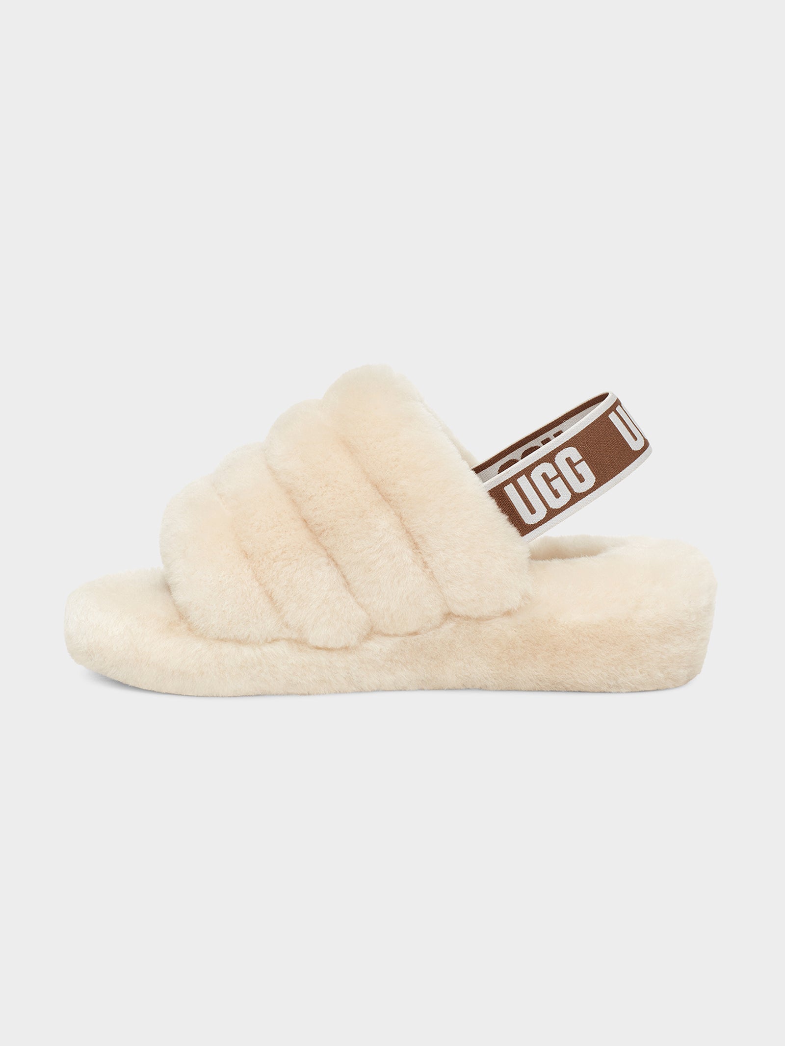 Cream shop ugg slides