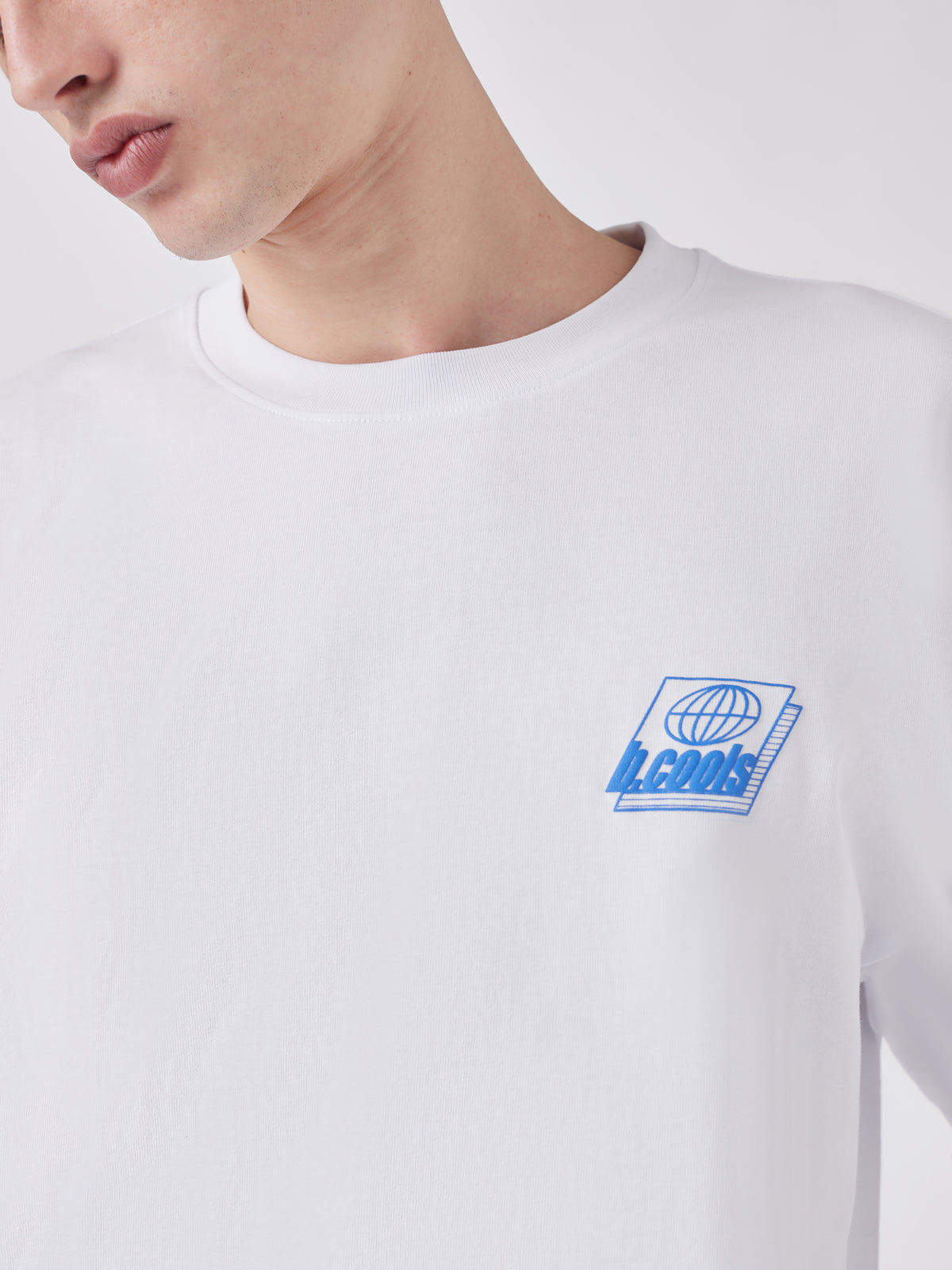 Barney Cools Blueprint Tee | White