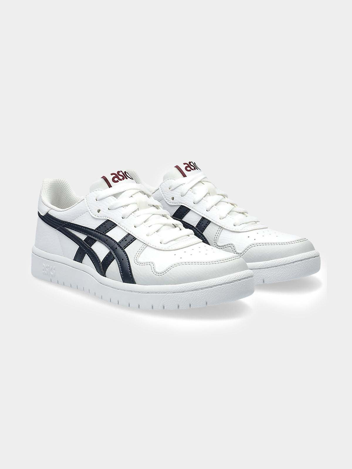 Asics Womens Japan S Sneakers in White & Midnight | White/Midn