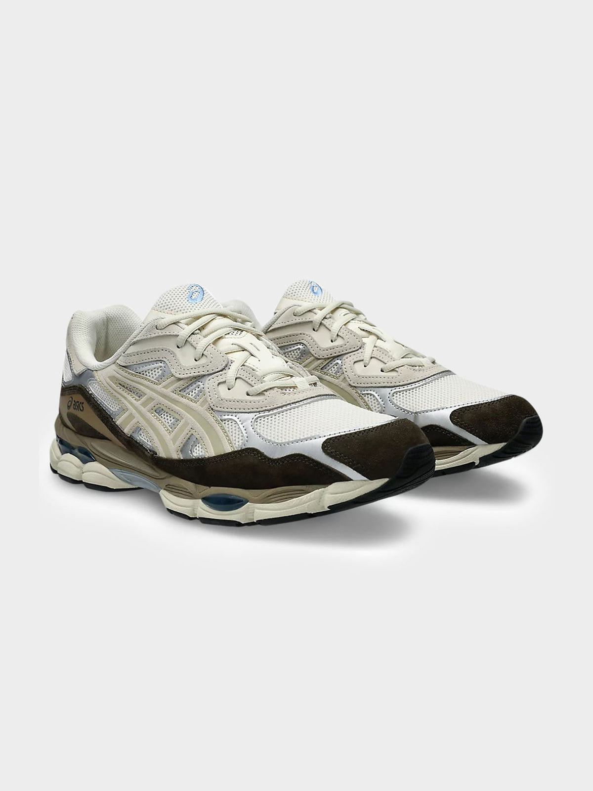 Asics Mens Gel-Nyc Sneakers In Cream | Cream/Cream