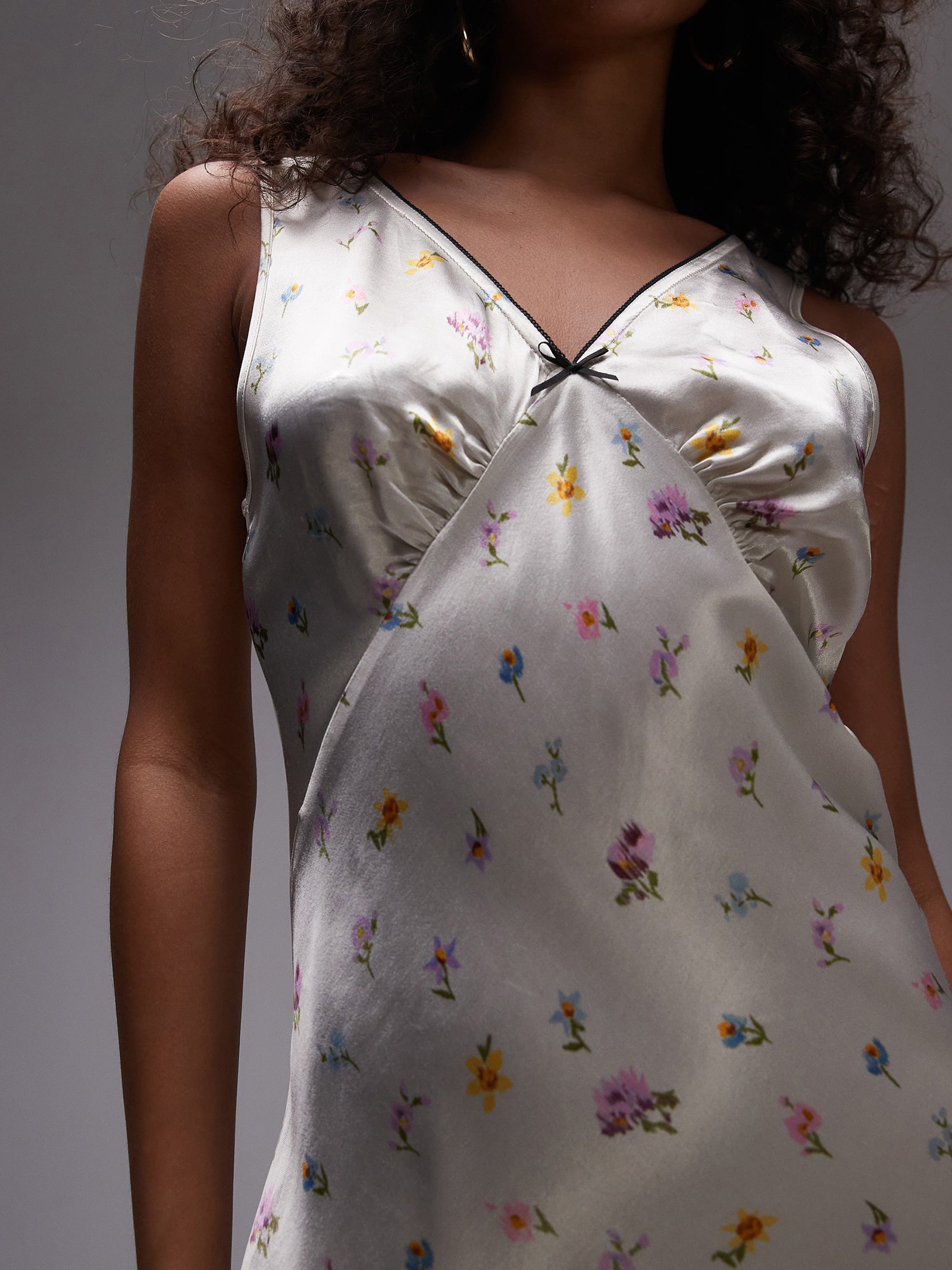 Vintage Floral Awkward Length Slip