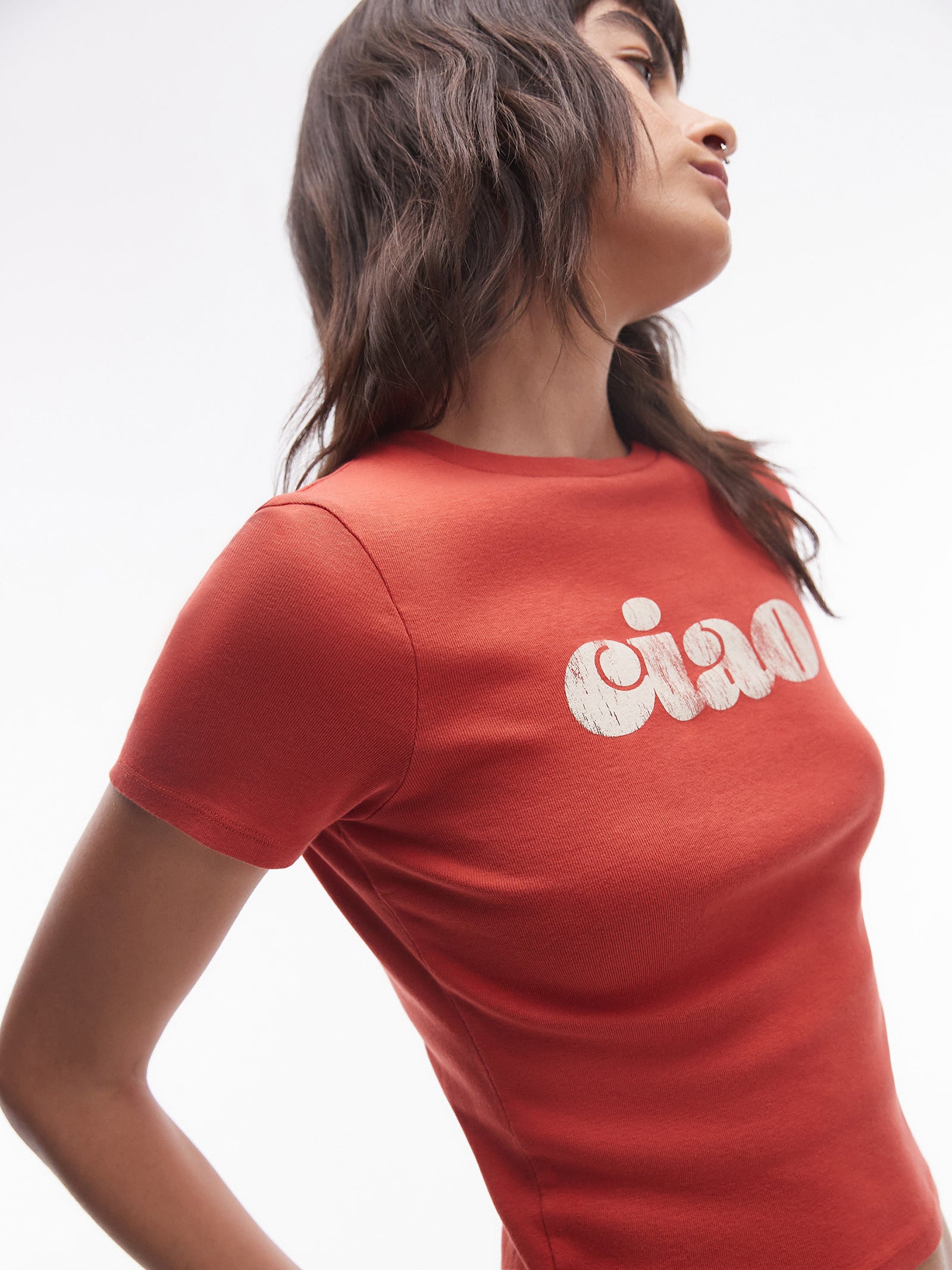 Graphic Caio Baby Tee