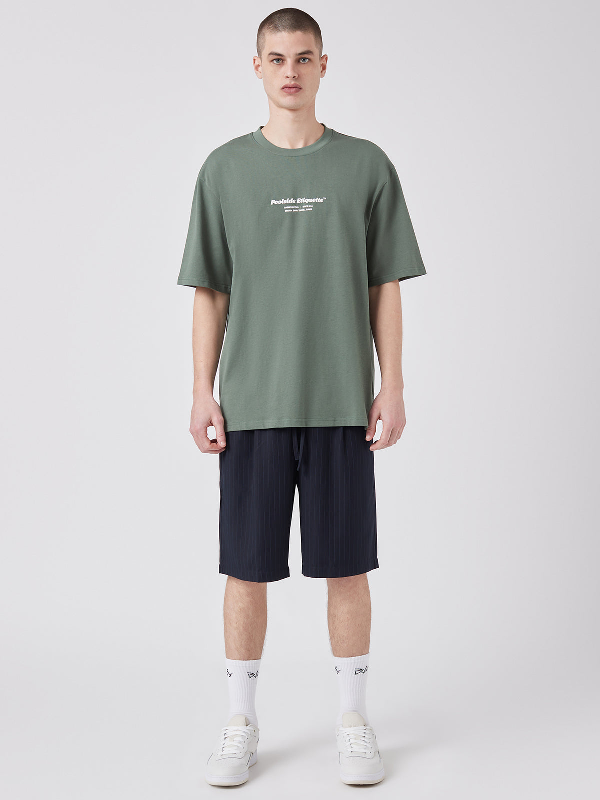 Barney Cools Etiquette Tee | Pine