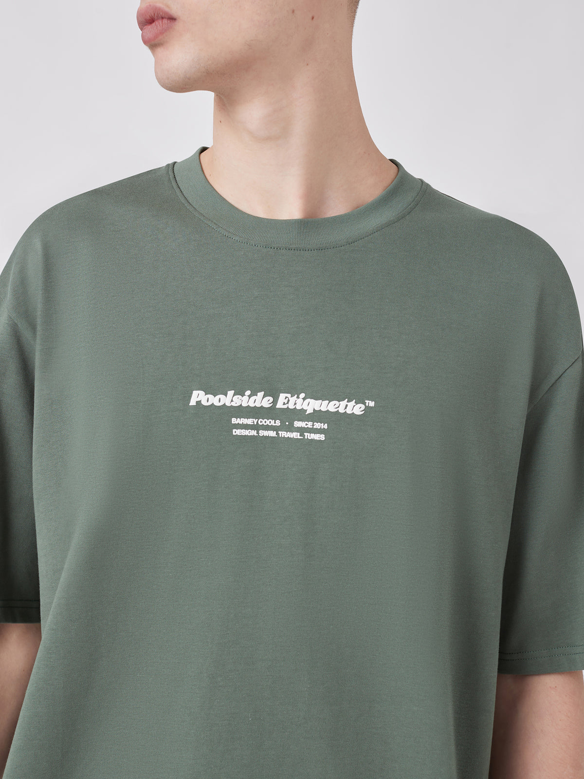 Barney Cools Etiquette Tee | Pine