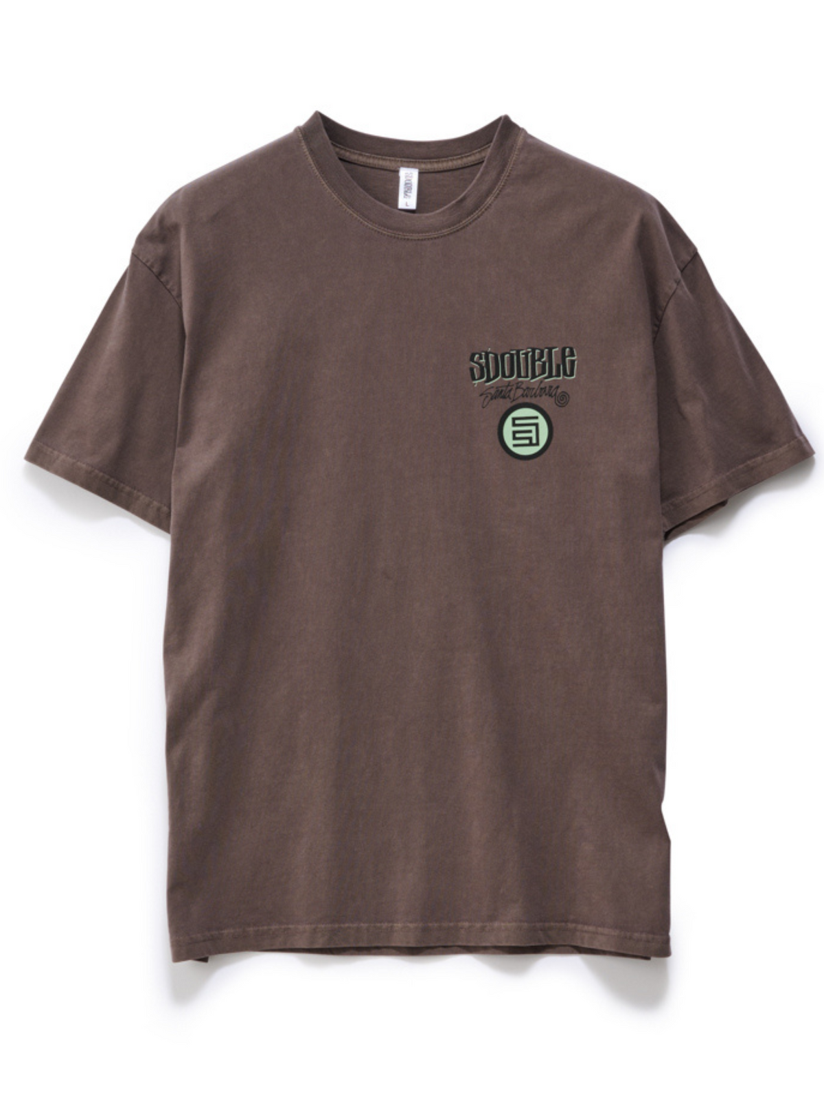 S-Double Combo Platter Tee | WASHED CHOCOLATE
