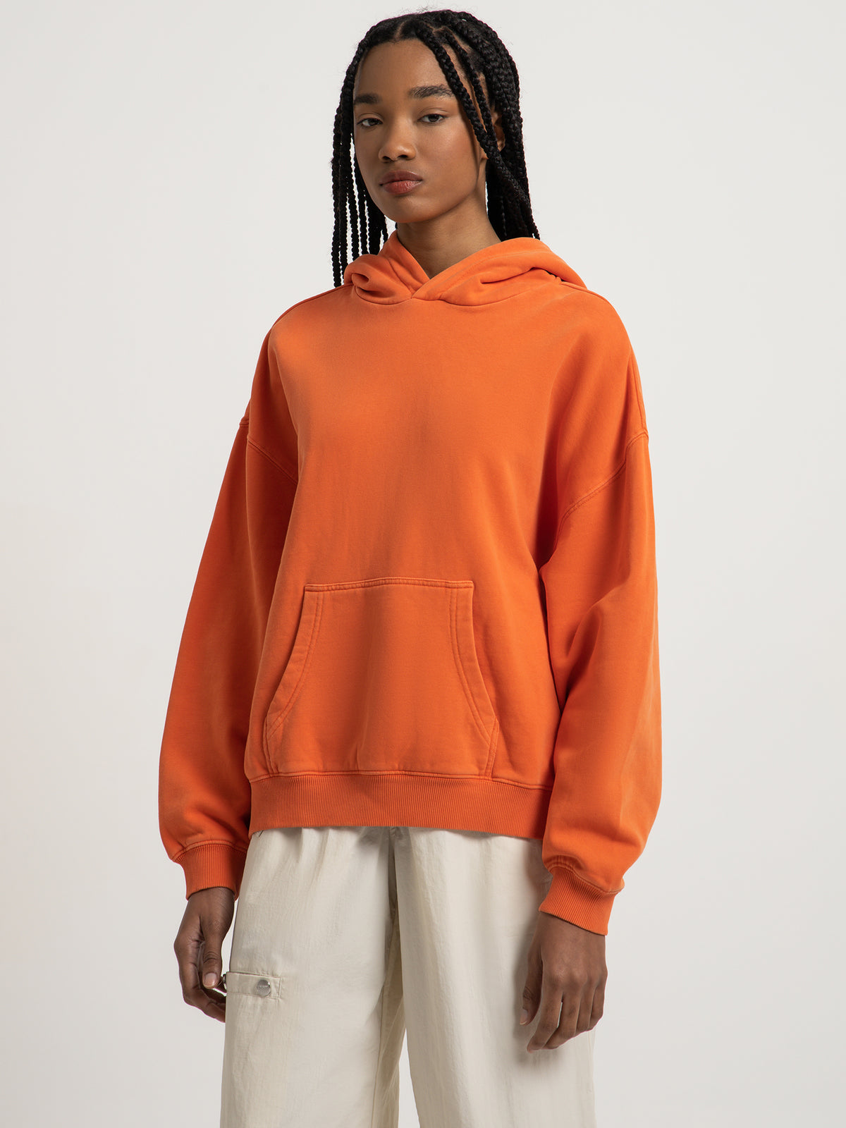 OWWY Owwy Origins Washed Hoodie in Pepper Orange | Pepper