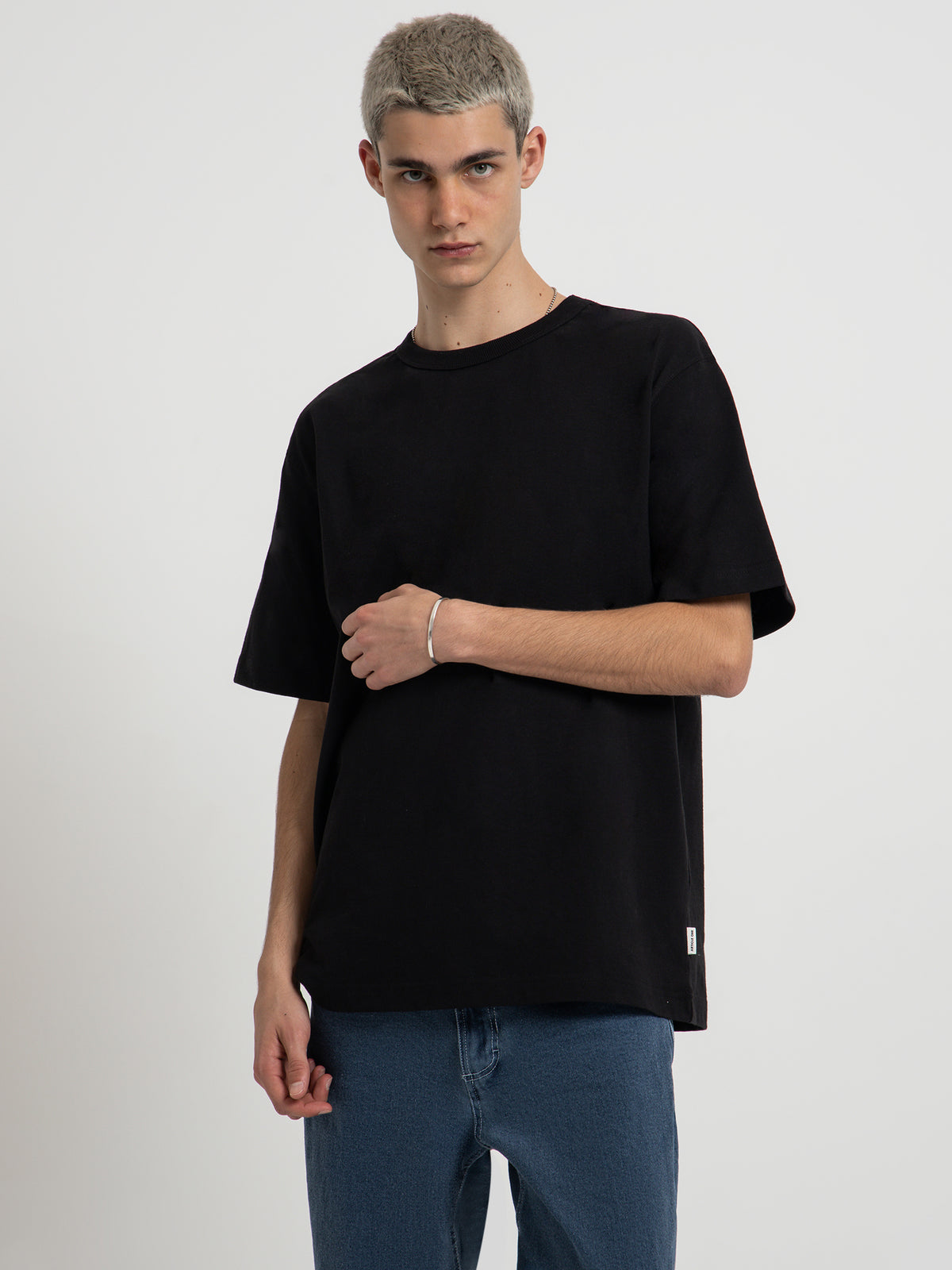 Article One Heavyweight Crew T-Shirt in Black | Black