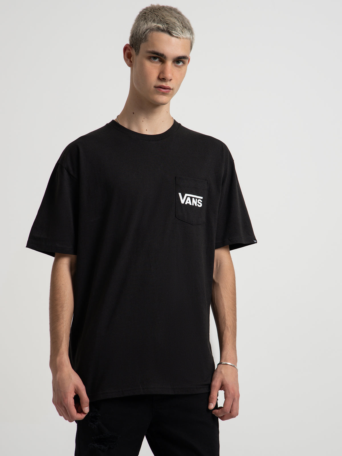 Vans OTW Classic Back T-Shirt in Black | Black/White