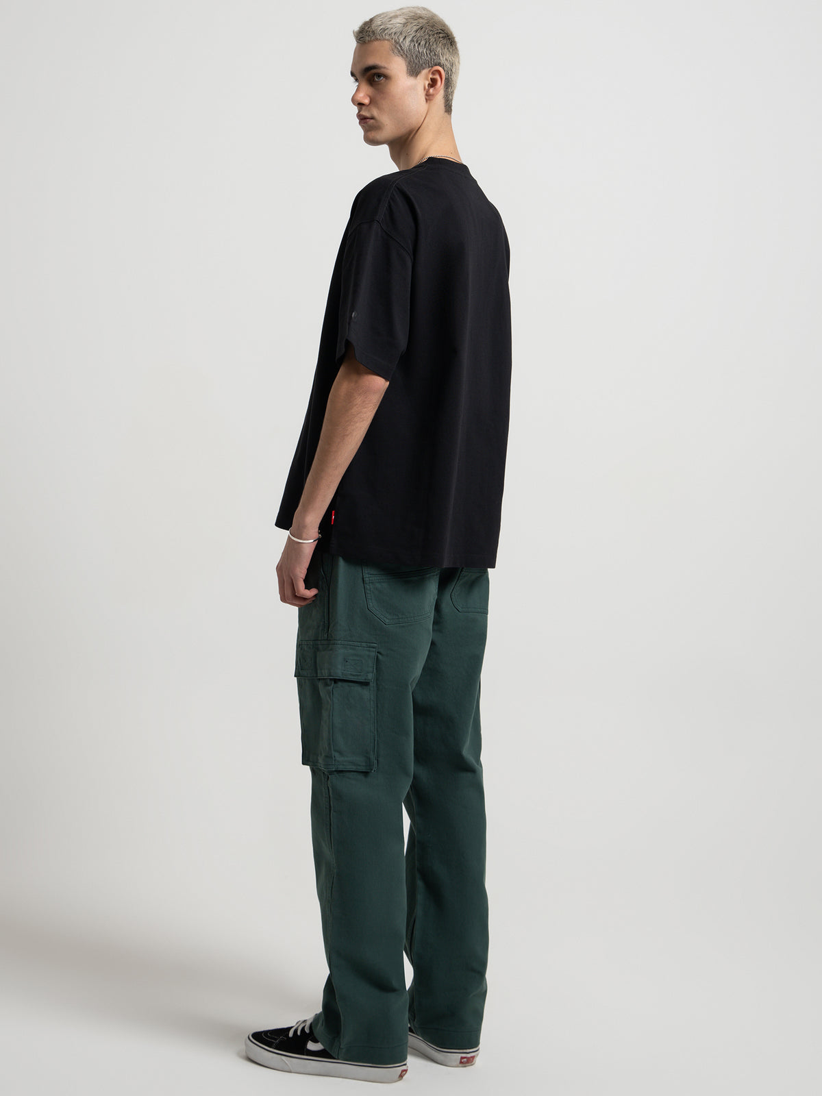 Worship Breakdown Utility Cargo Pants in Dark Teal Green | Teal