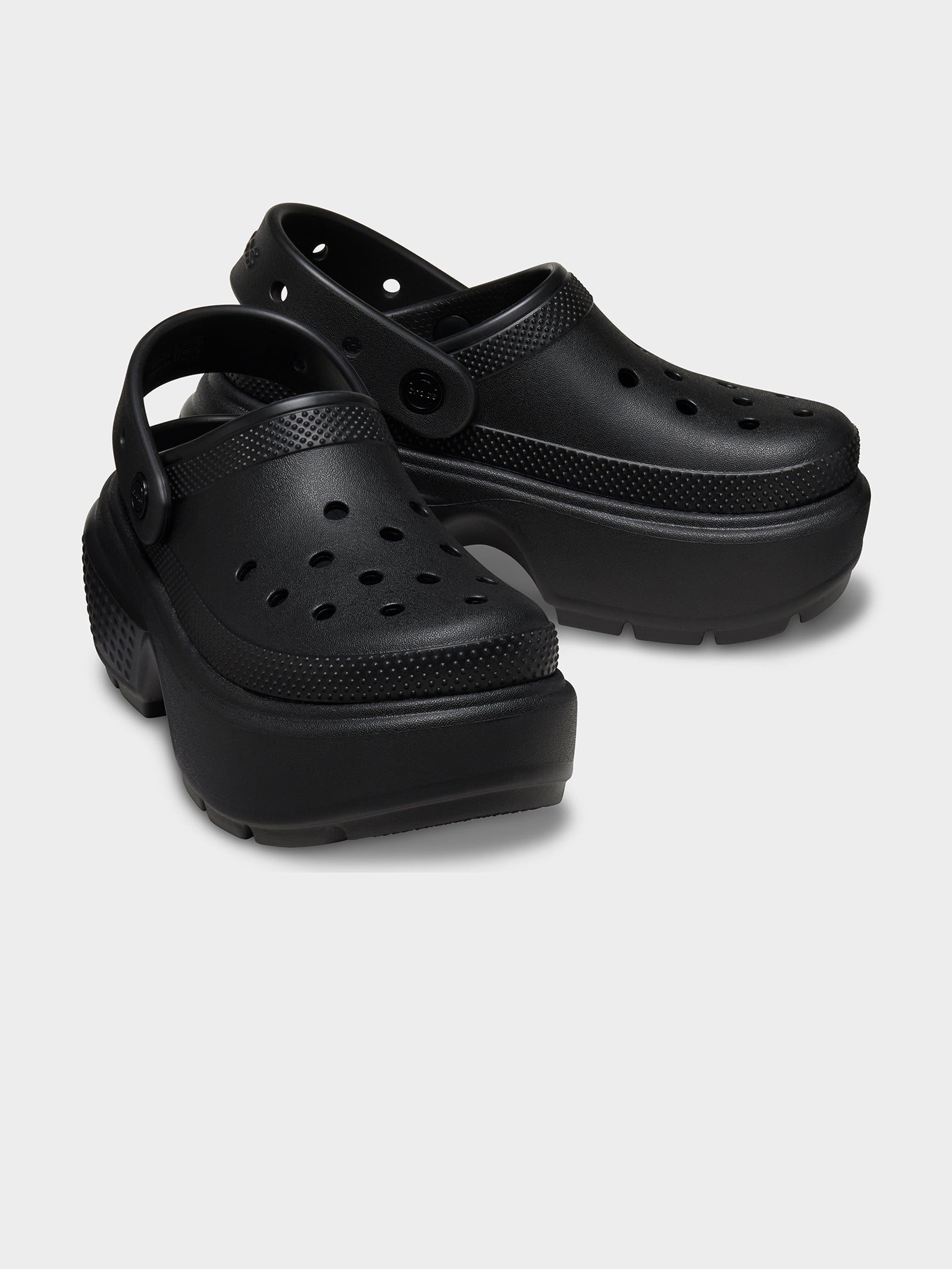 Stomp Clog In Black