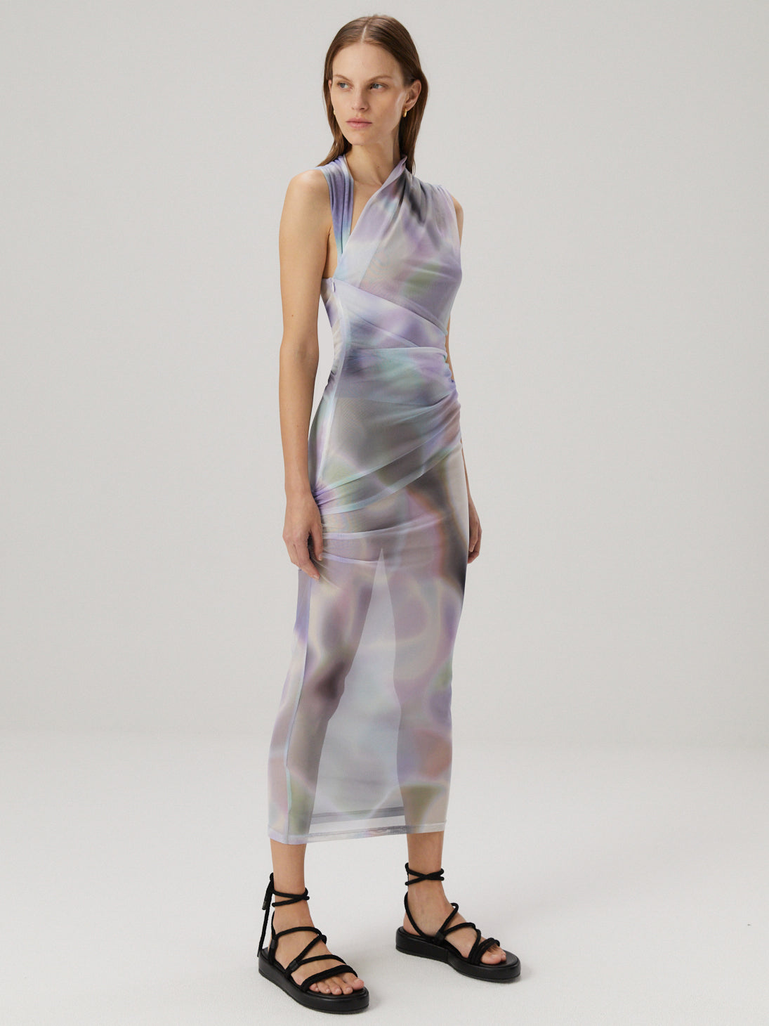 Misha Tillie Dress in Neptune Print | Print