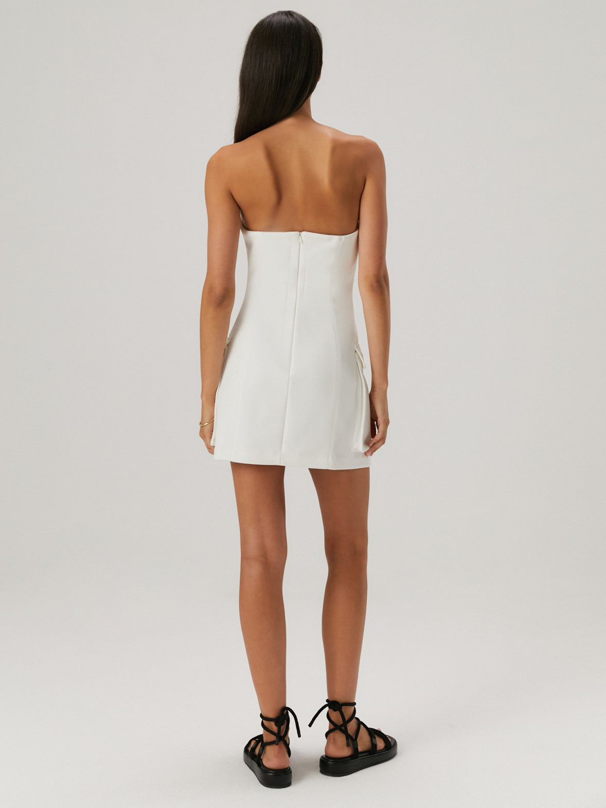 Misha Valencia Dress in Ivory | Ivory