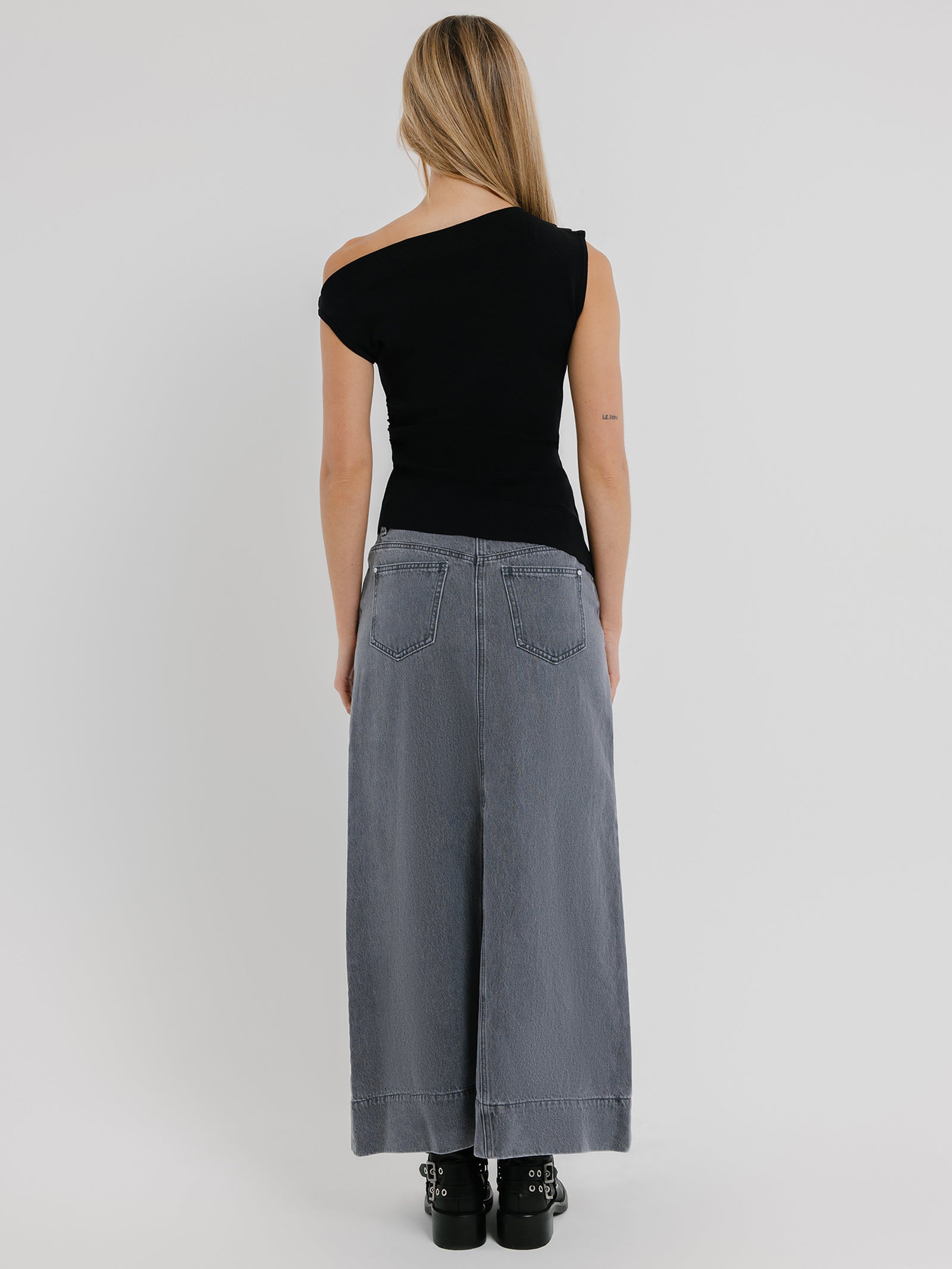 Hazel Godet Maxi Skirt