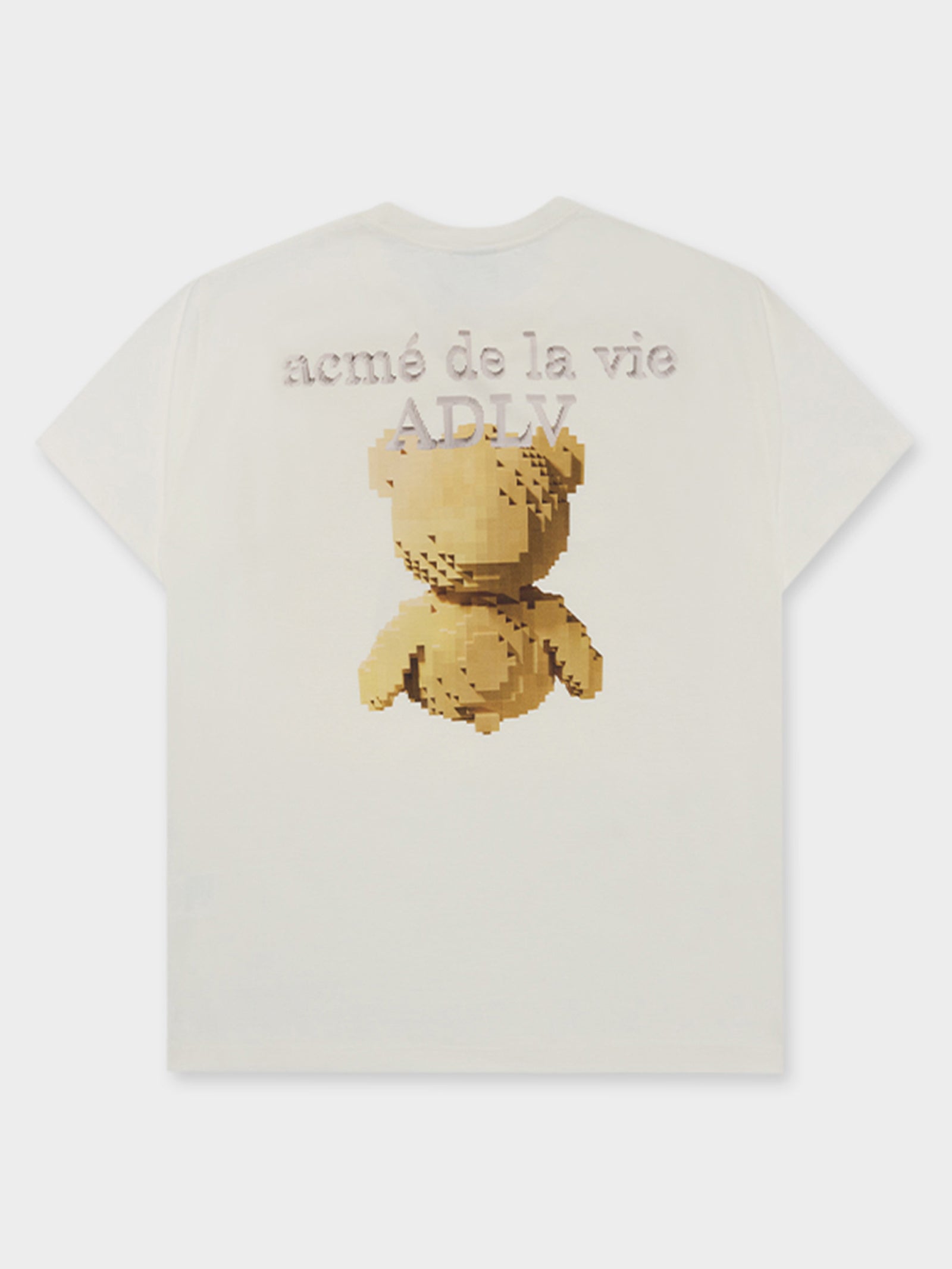 Block Bear Tee In Cream