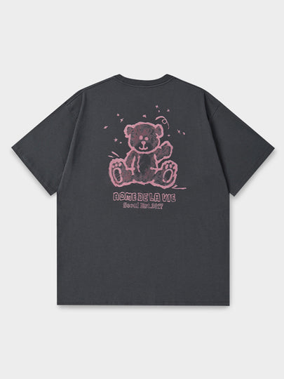 Hand Sketch Bear Tee