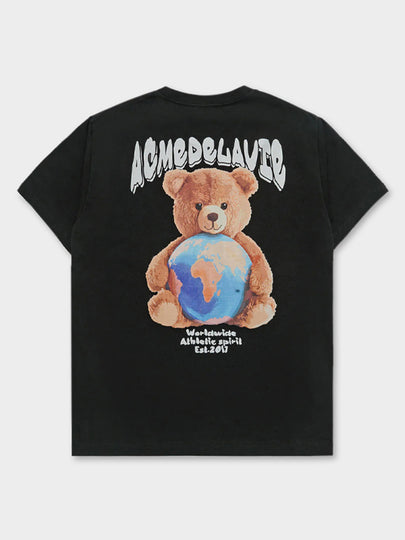 World Wide Globe Bear Tee