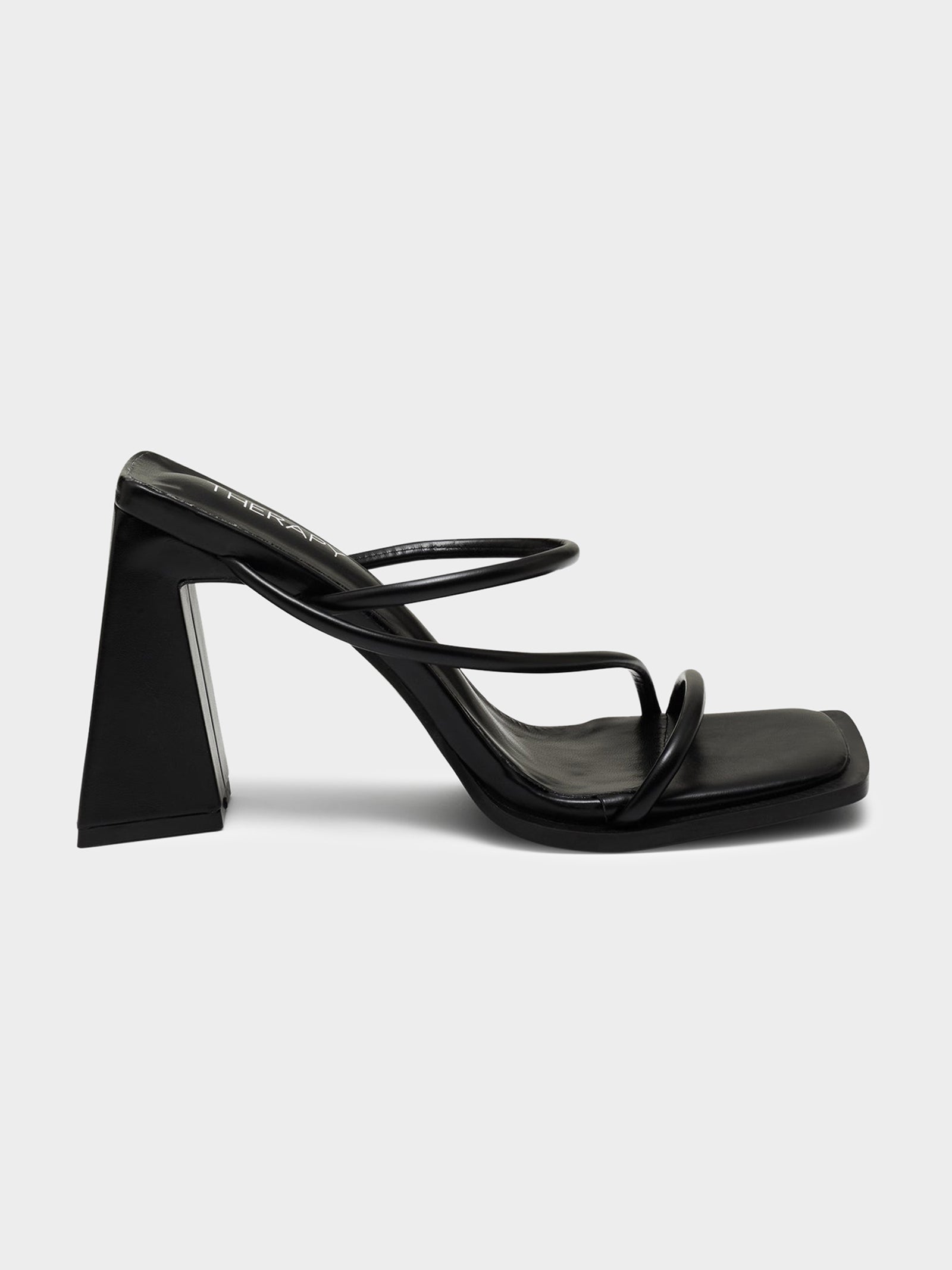 Therapy Womens Heaven Heels in Black Black | Glue Store