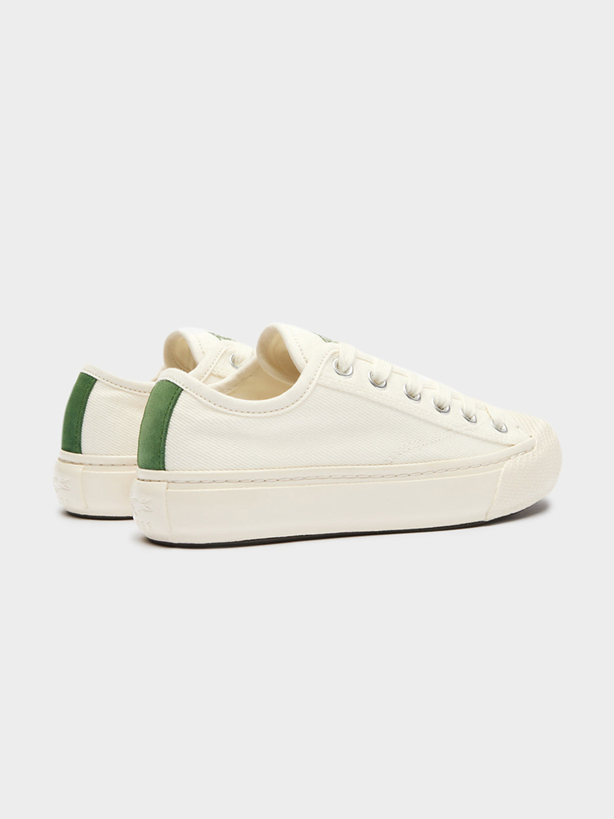 Lacoste Women's - Backcourt 2.0 Sneakers | Off White/Off White