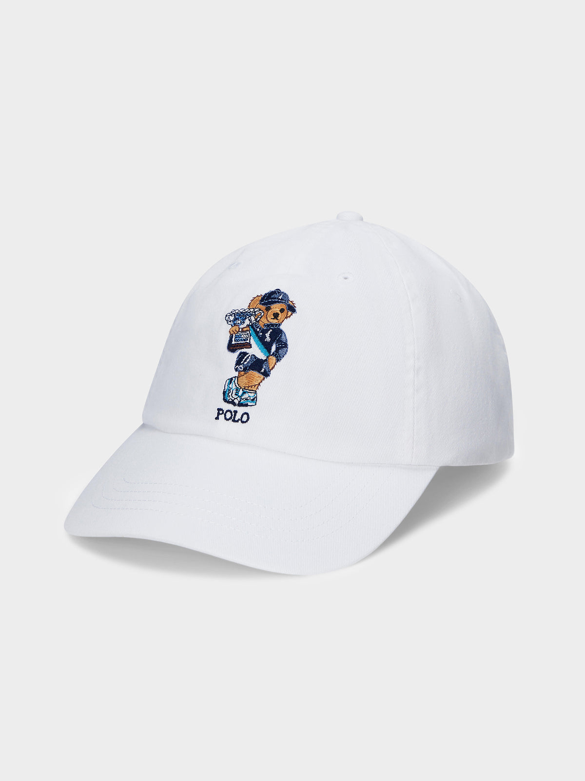 Polo Ralph Lauren Classic Sport Cap in White Bear | White Bear