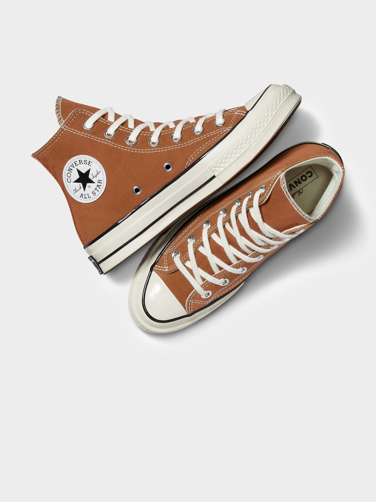 Converse Unisex Chuck 70 High Top Sneakers in Tawny Owl | Orange