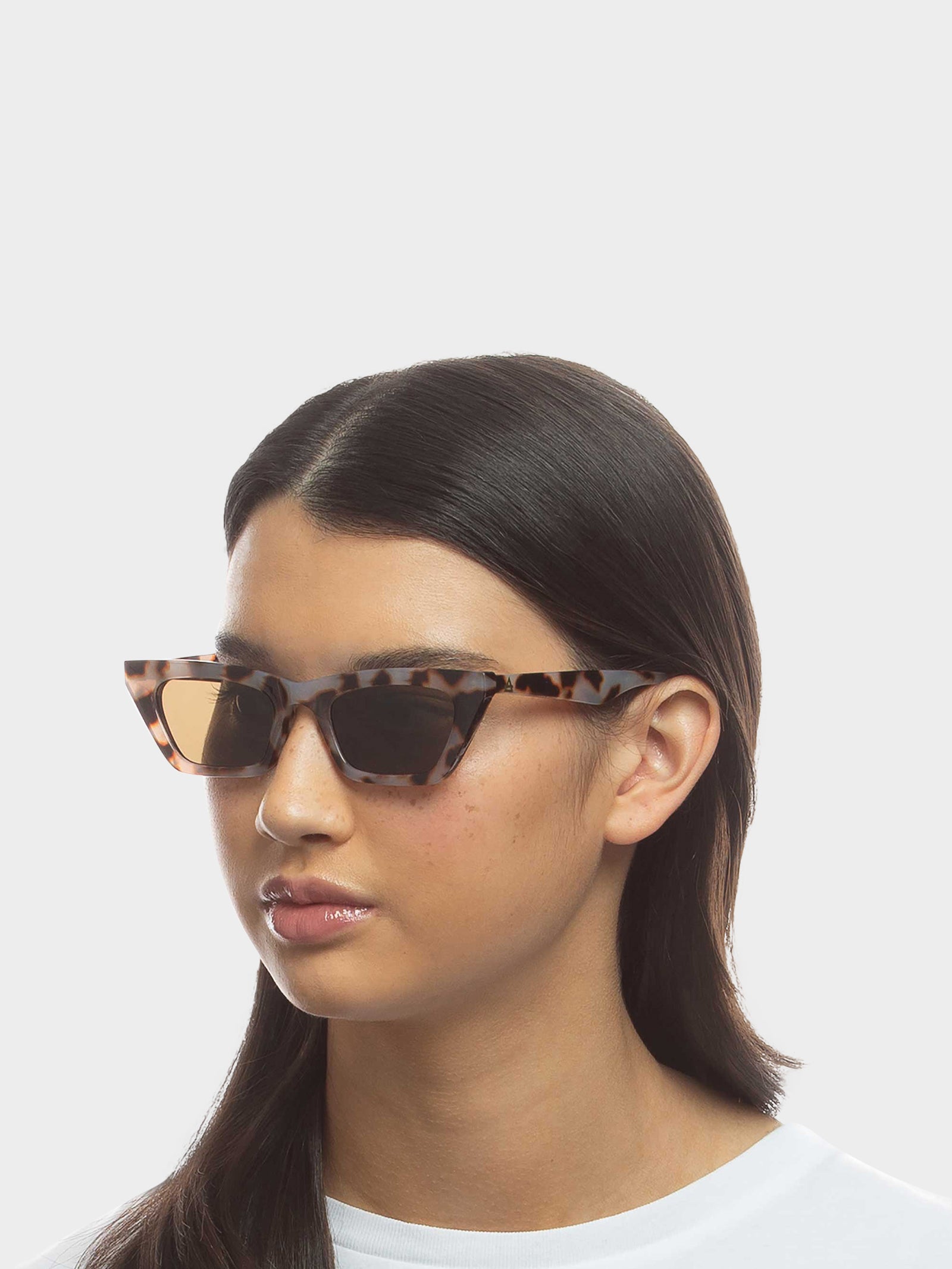 Aire eyewear Polaris Sunglasses in Cookie Tort Brown Mono | Glue Store