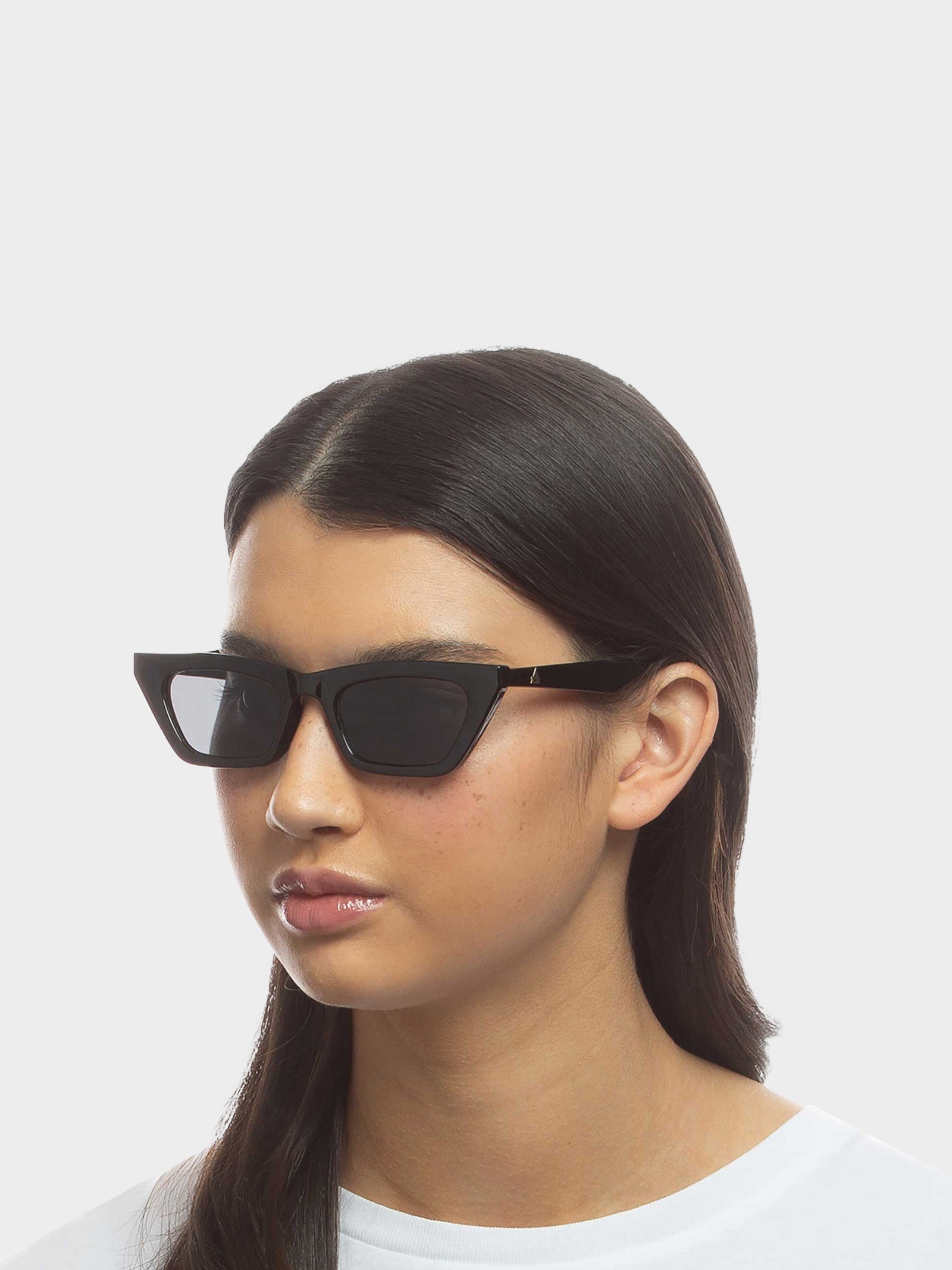 Aire eyewear Polaris Sunglasses in Black Smoke Mono Glue Store