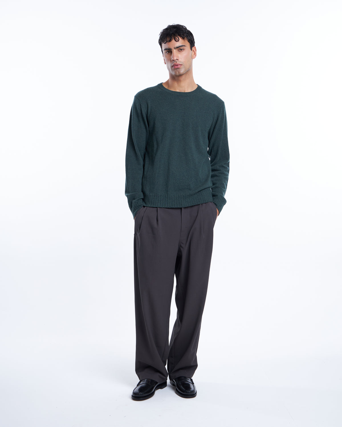 Article One Izaro Pant | Charcoal Marle