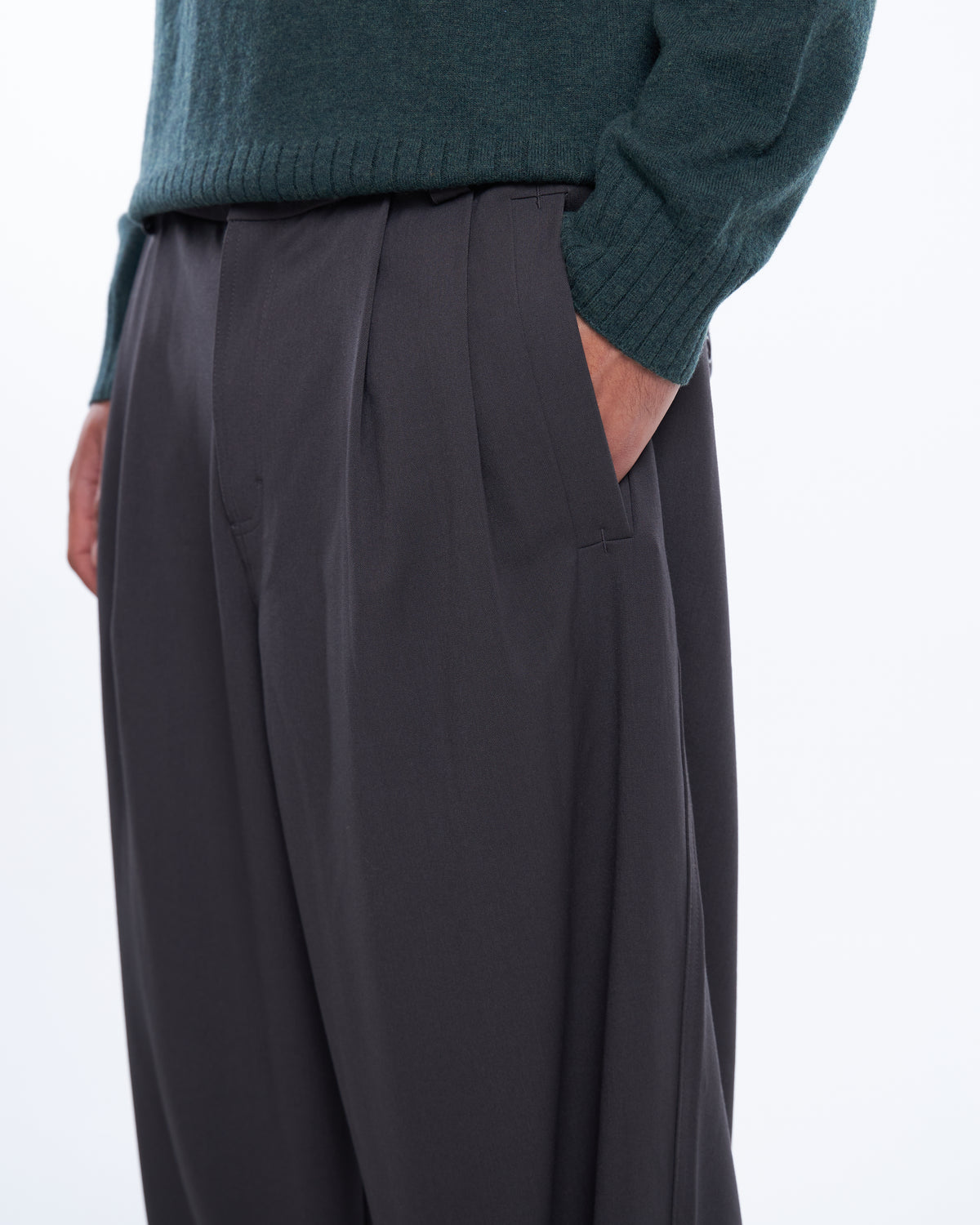 Article One Izaro Pant | Charcoal Marle