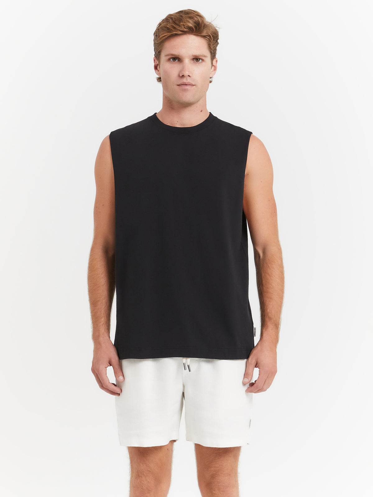 Article One Classic Muscle Tank in Black | Black