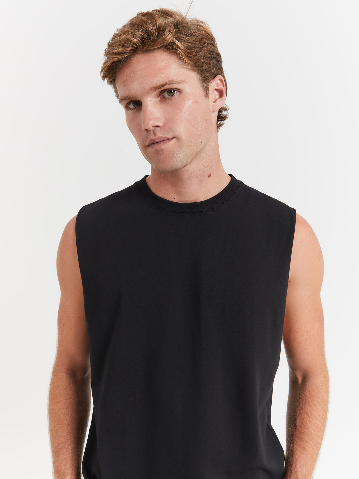 Article One Classic Muscle Tank in Black | Black