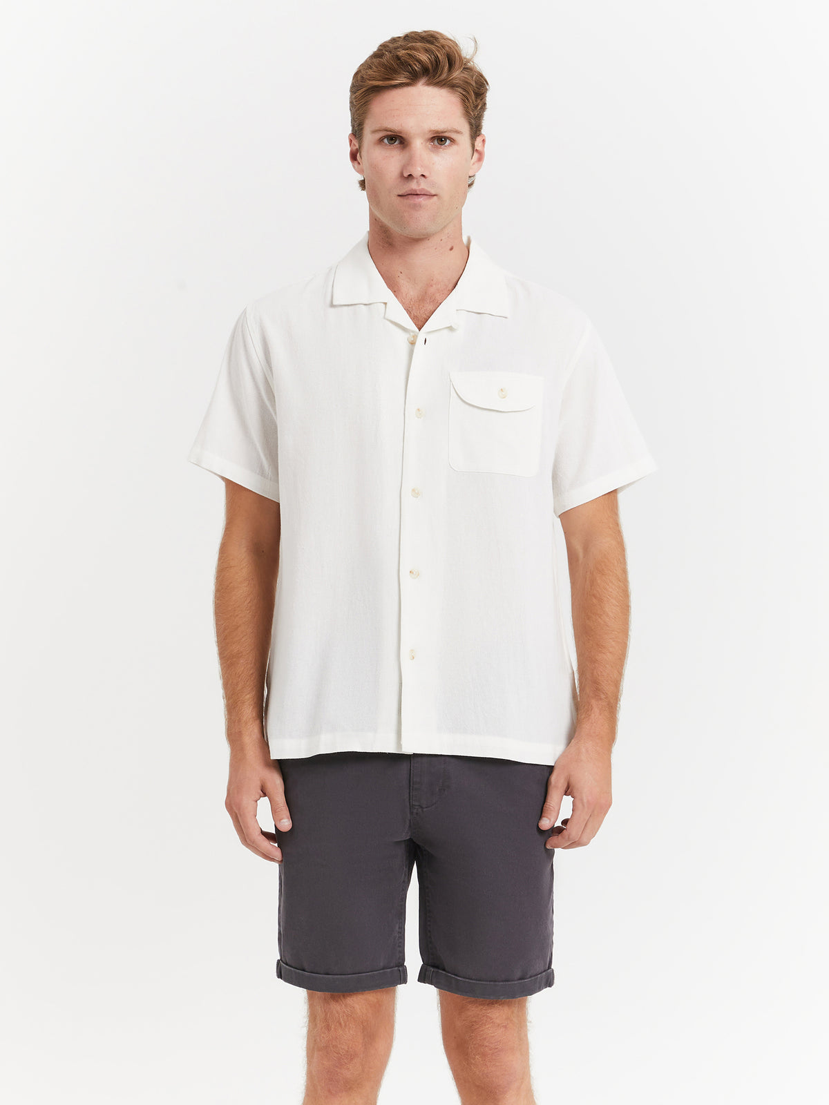 Article One Ripley Shirt in White | White