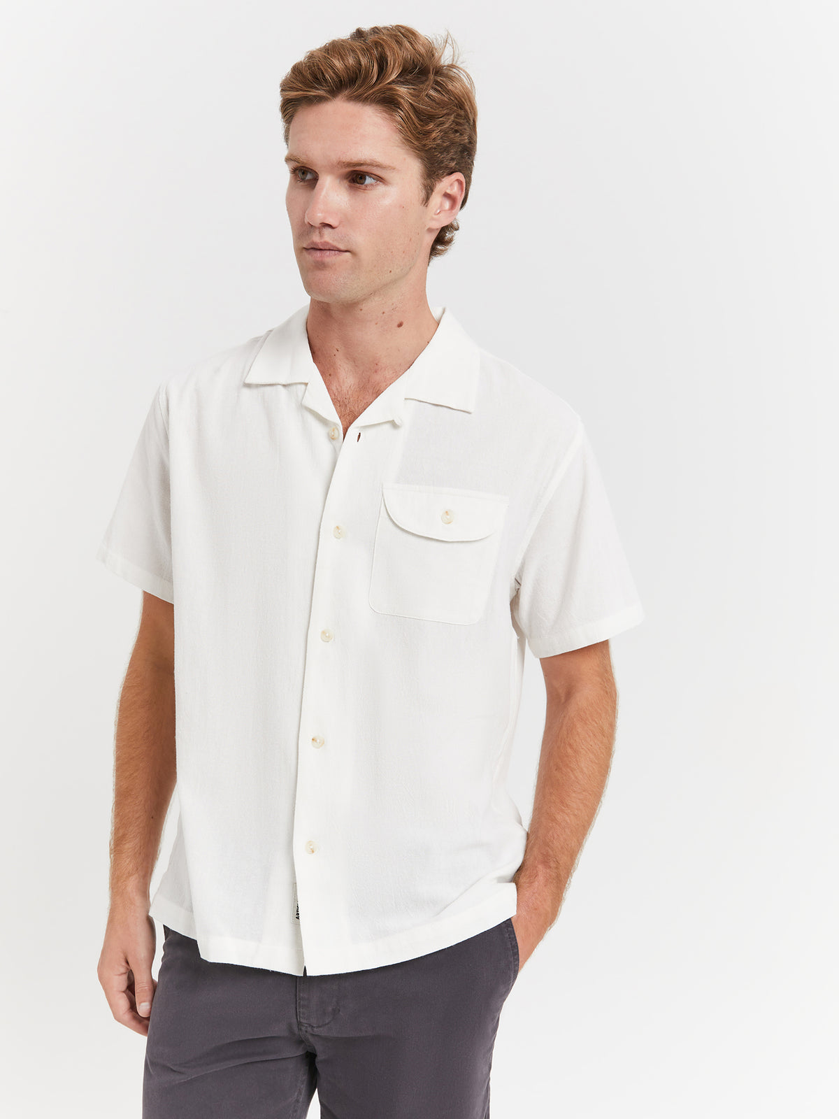 Article One Ripley Shirt in White | White