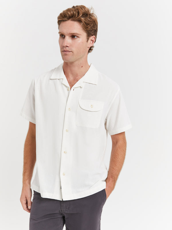 Article one Ripley Shirt in White White | Glue Store