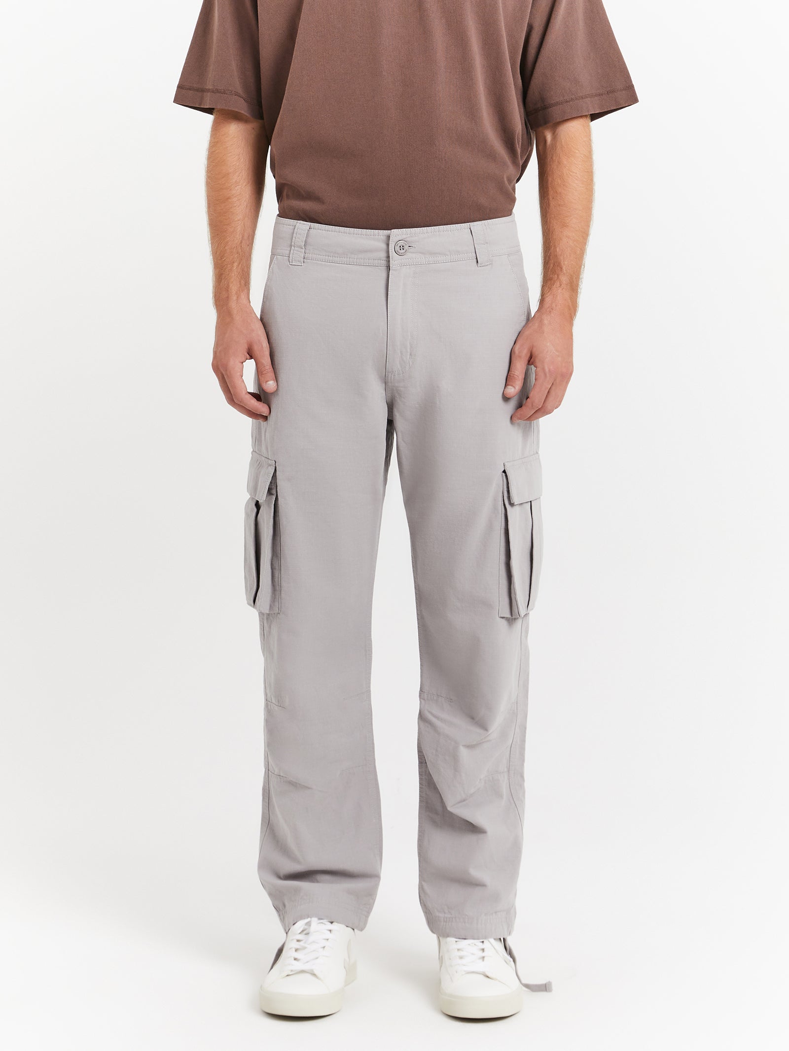 Wyatt Cargo Pants in Grey